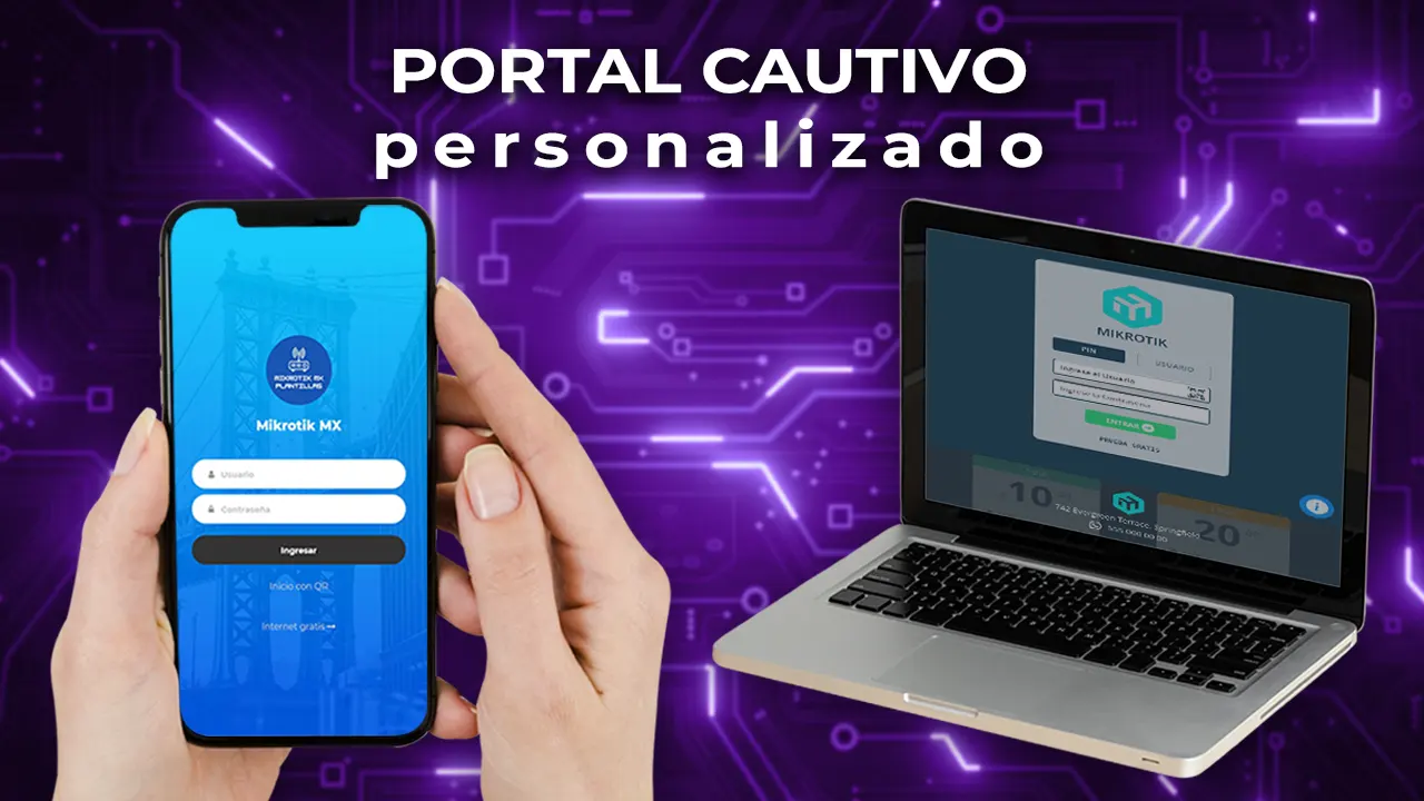Portal Cautivo Personalizable para Hotspot